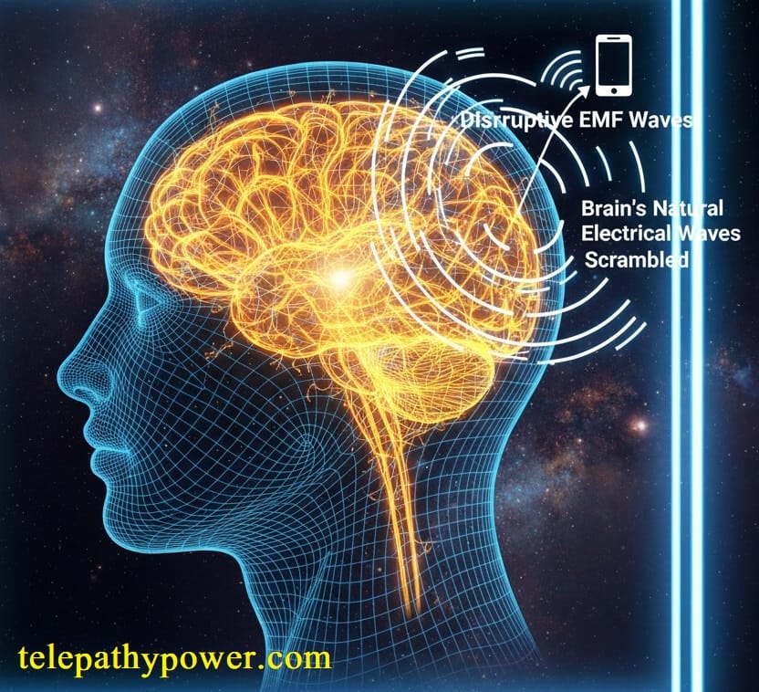 موبائل اور وائی فائی کی لہریں دماغی برقی لہروں کی تباہی