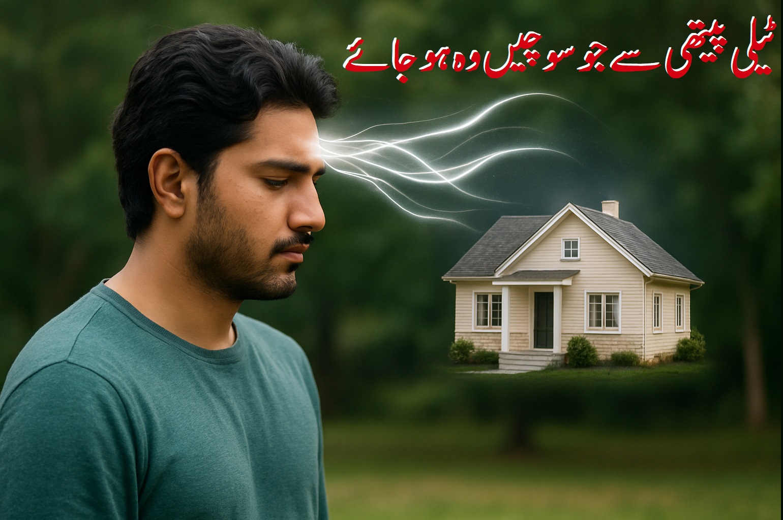 ٹیلی پیتھی سےجو سوچیں وہ ہو جائے