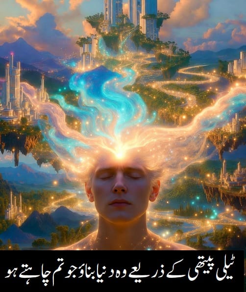 ٹیلی پیتھی کے ذریعے وہ دنیا بناؤ جو تم چاہتے ہو