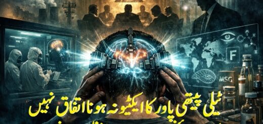 ٹیلی پیتھی پاور کا ایکٹیو نہ ہونا اتفاق نہیں یہ ایک سائنسی خفیہ اور منظم سازش ہے