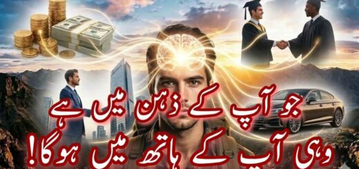 جو آپ کے ذہن میں ہے وہی آپ کے ہاتھ میں ہوگا 