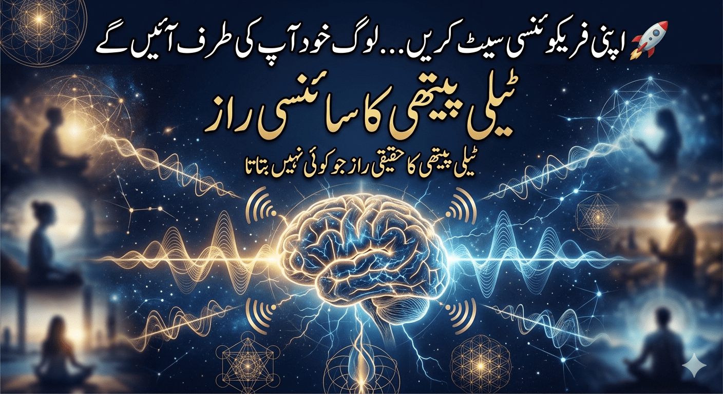 اپنی فریکوئنسی سیٹ کریں لوگ خود بخود آپ کی طرف آئیں گے